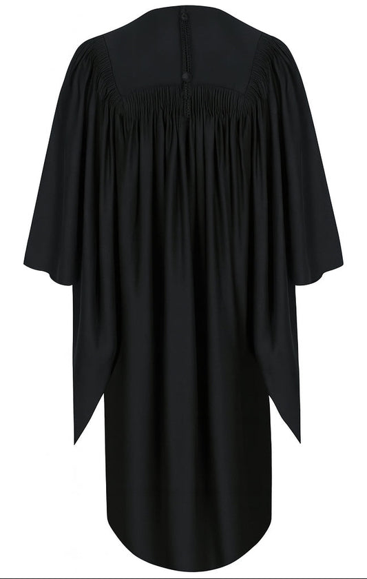 Deluxe Masters Graduation Gown