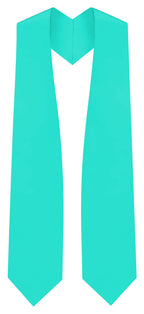 Turquoise Junior High/Middle School Stole