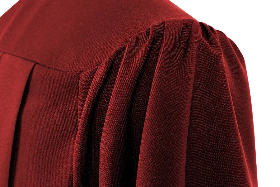 Matte Burgundy Elementary Cap & Gown