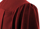 Matte Burgundy Bachelors Cap & Gown