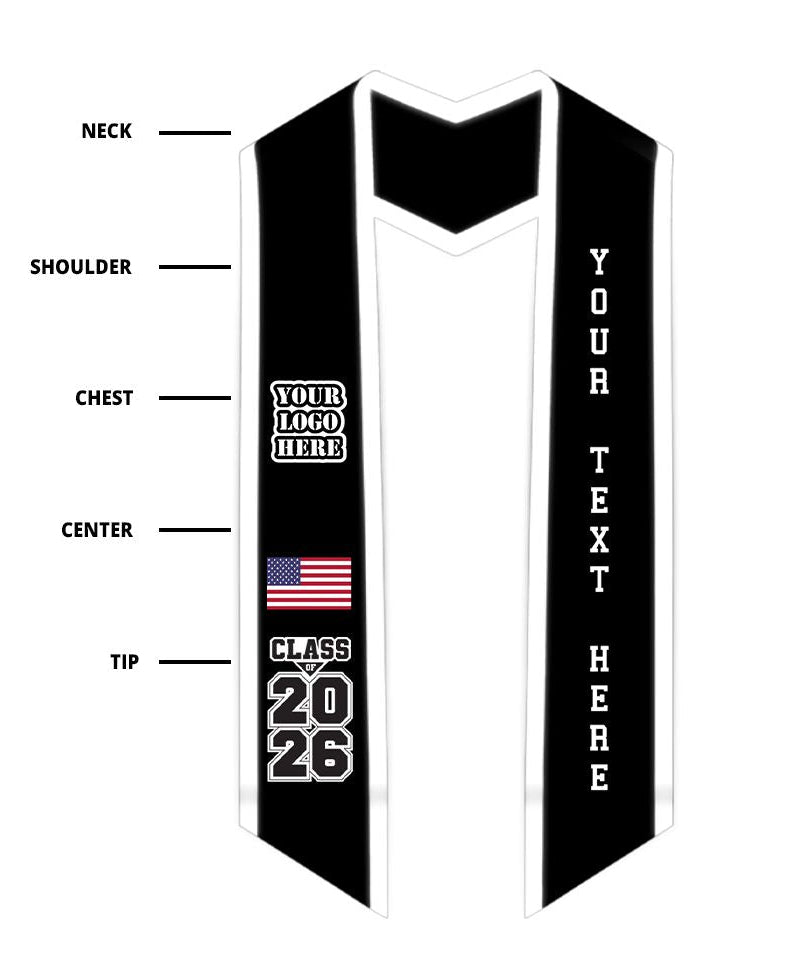 Custom Graduation Stoles