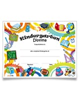 Kindergarten & Preschool Graduation Diplomas
