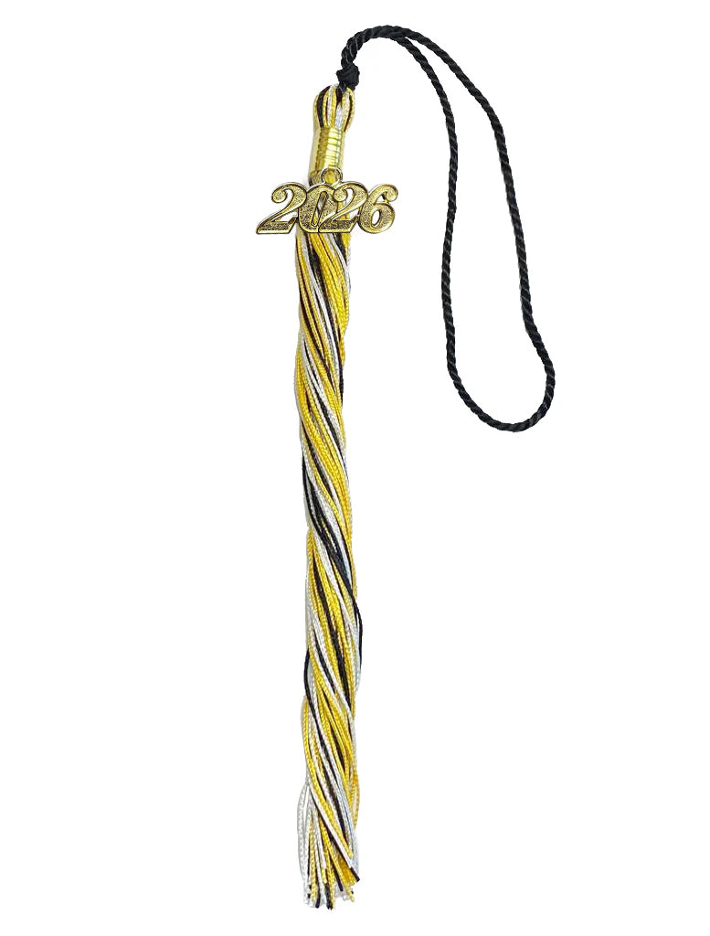 Three Color Graduation Tassel