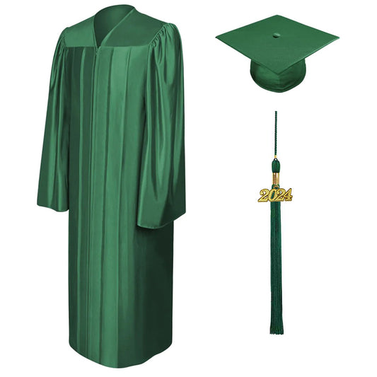Shiny Hunter Bachelors Academic Cap & Gown