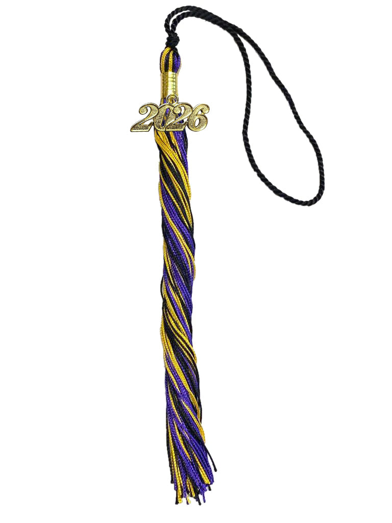 Three Color Graduation Tassel
