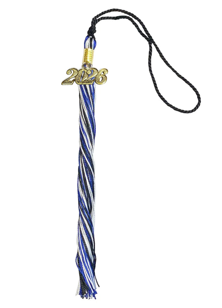 Three Color Graduation Tassel