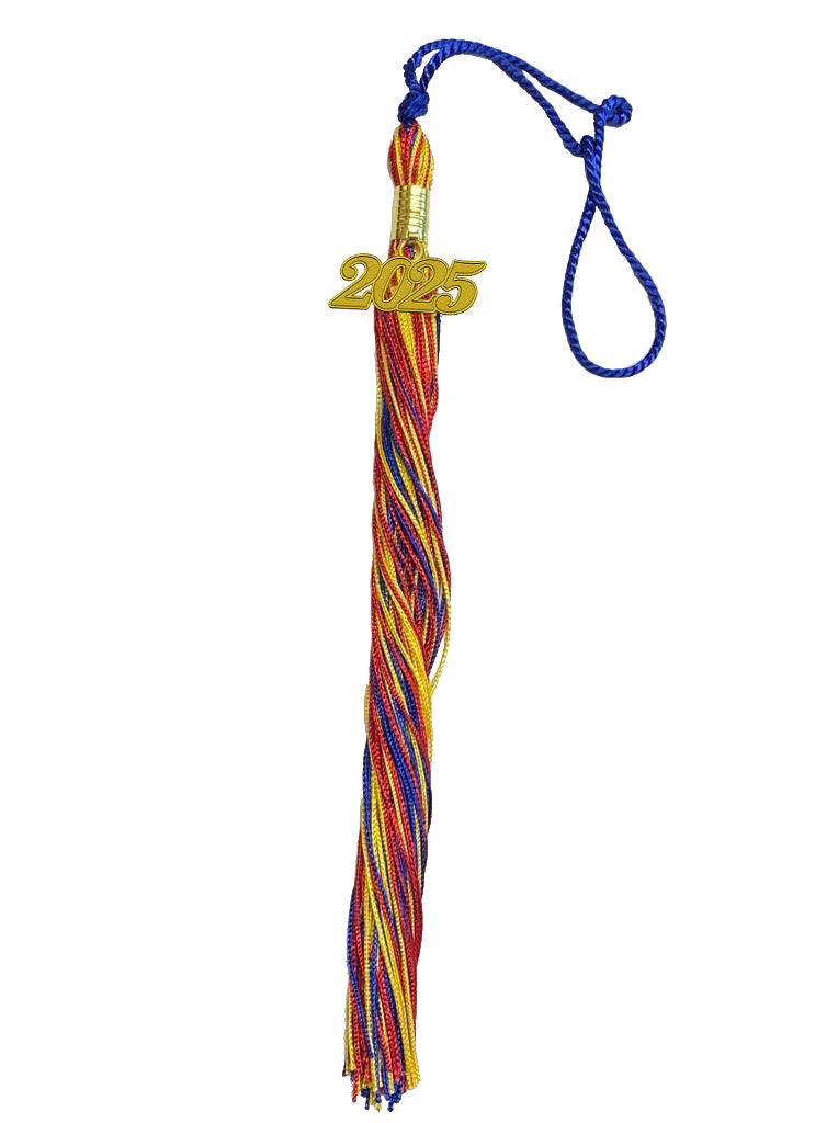 Three Color Graduation Tassel