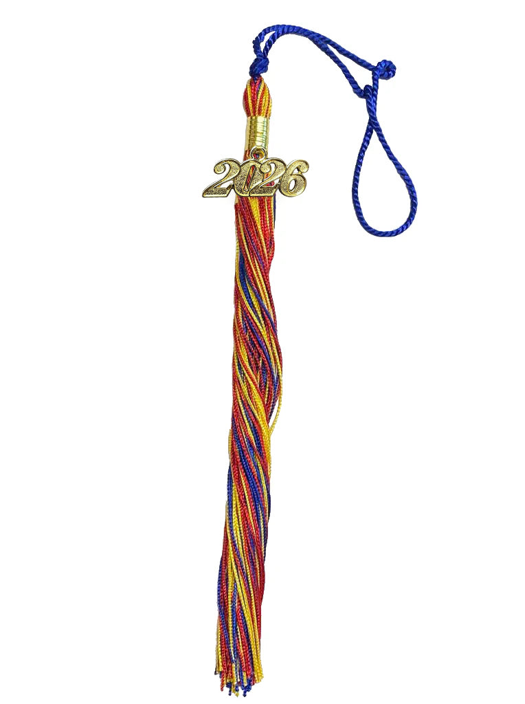 Three Color Graduation Tassel