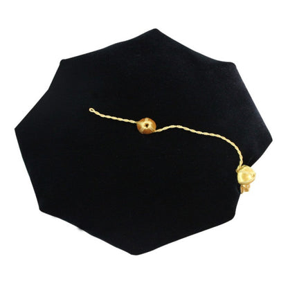 8 Sided Doctoral Tam - Academic Faculty Regalia - Graduation Cap and Gown