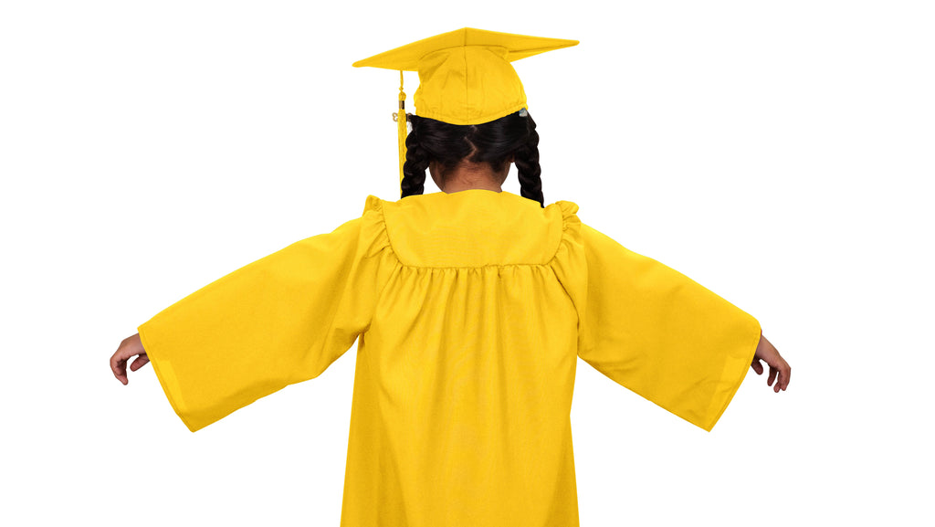 Matte Gold Kindergarten/Preschool Cap & Gown