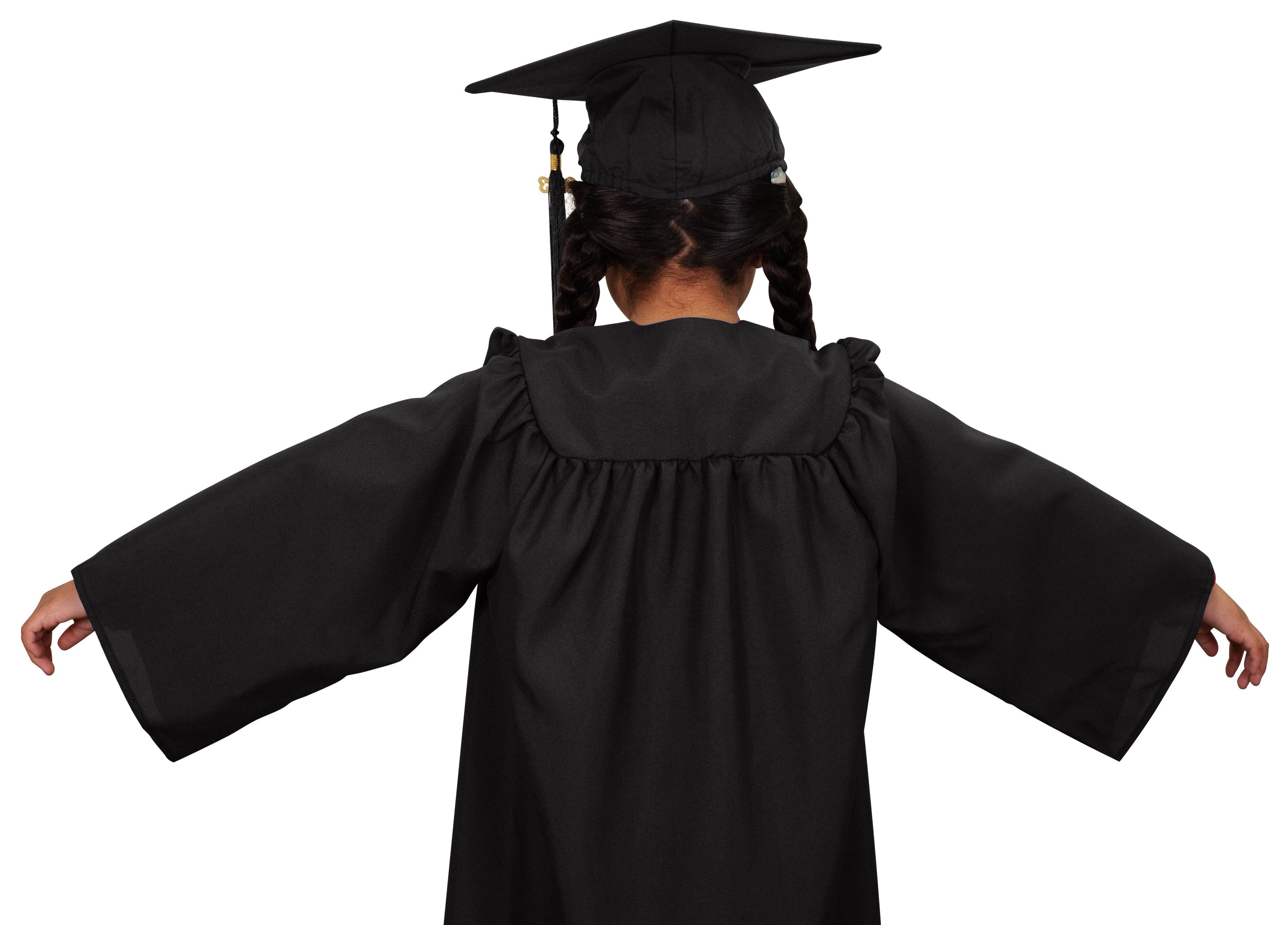 Matte Black Kindergarten/Preschool Cap & Gown