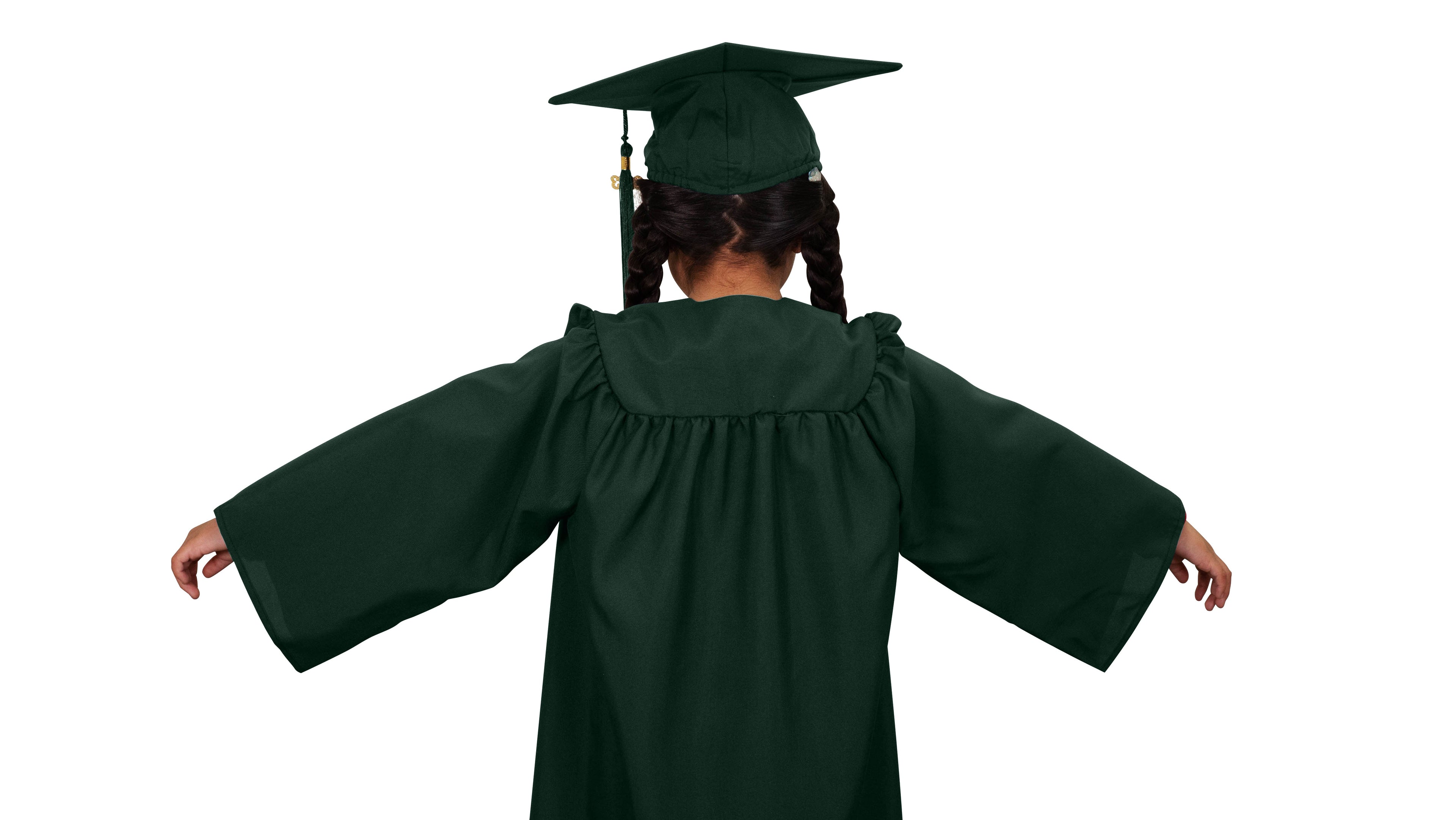 Matte Hunter Kindergarten/Preschool Cap & Gown