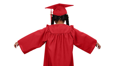 Matte Red Kindergarten/Preschool Cap & Gown
