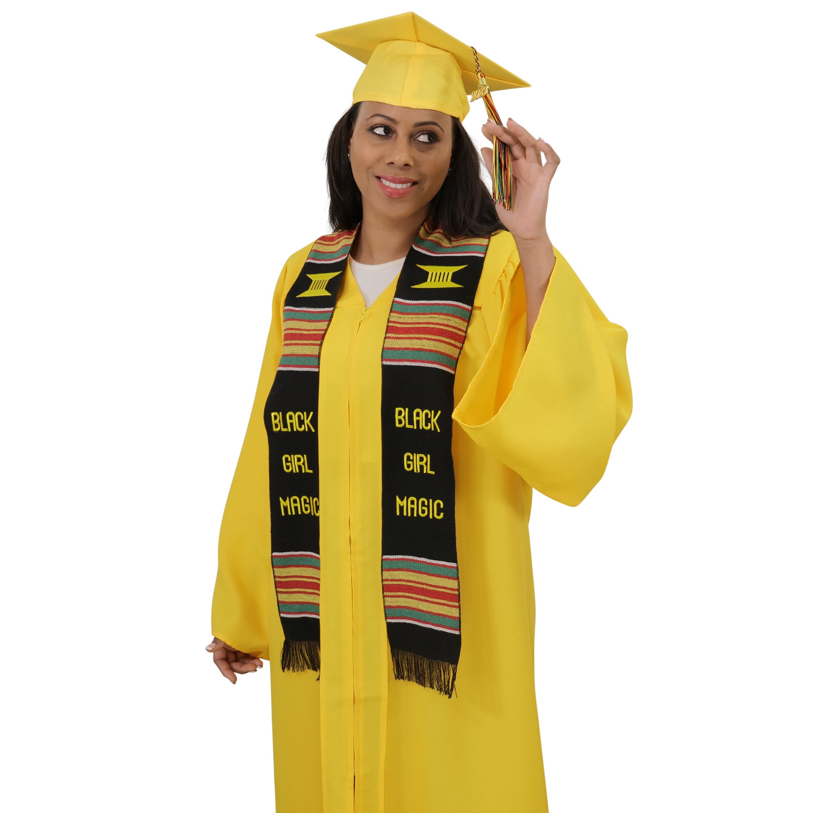 African Cloth Kente Graduation Stoles - Premium Kente Stoles – Gradshop