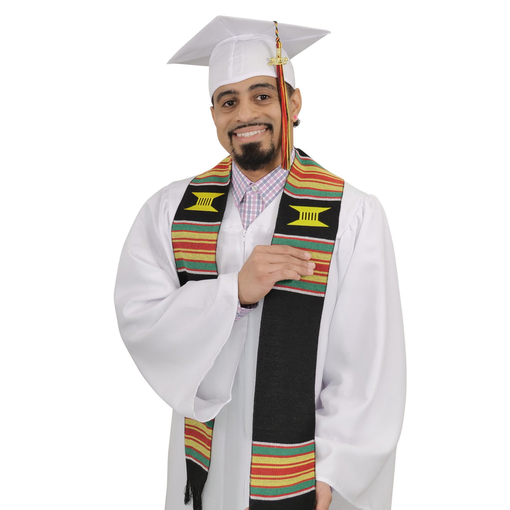 Ready to Personalize Kente Graduation Sash/Stole