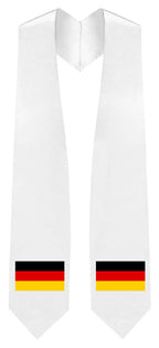German Embroidered Patch Stole - German Flag Patch Sash