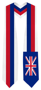 Hawaii Graduation Stole - Hawaiian Flag Sash