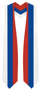 Russia Graduation Stole - Russian Flag Sash