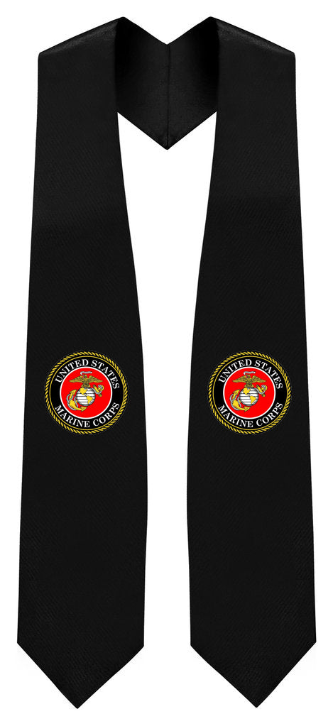 U.S Marine Corps Stole - Graduation Cap and Gown