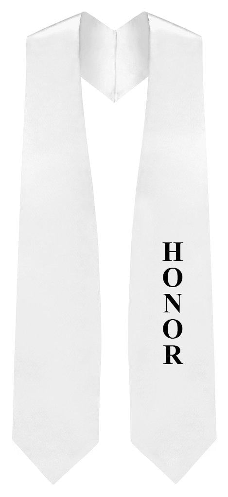 White High School Honor Stole