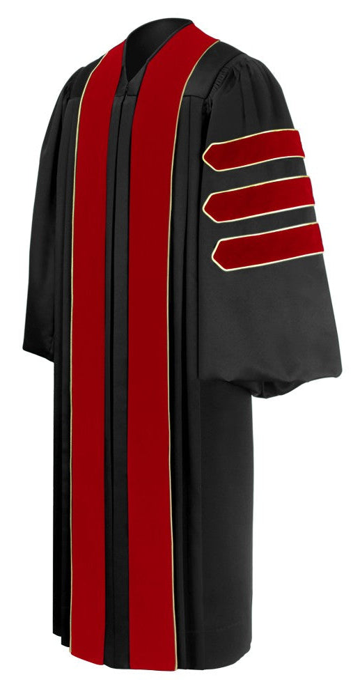Doctor of Theology Doctoral Gown - Academic Regalia - Graduation Cap and Gown