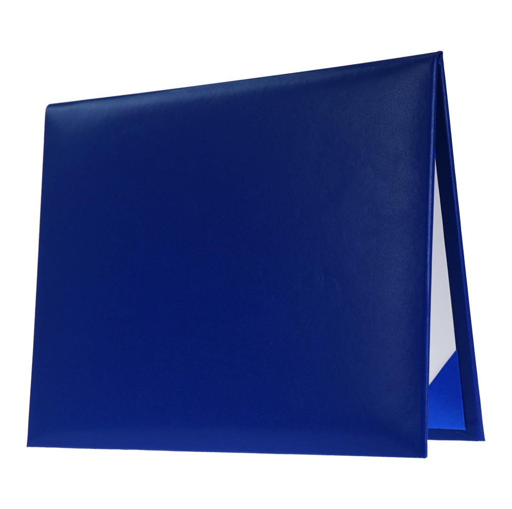 Royal Blue Diploma Cover - High School Diploma Covers - Graduation Cap and Gown