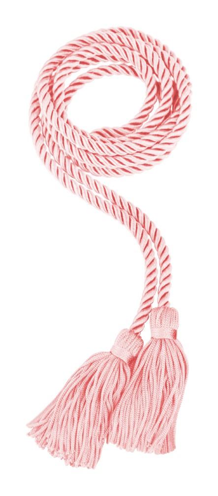 Pink Graduation Honor Cord - High School & College Honor Cords - Graduation Cap and Gown