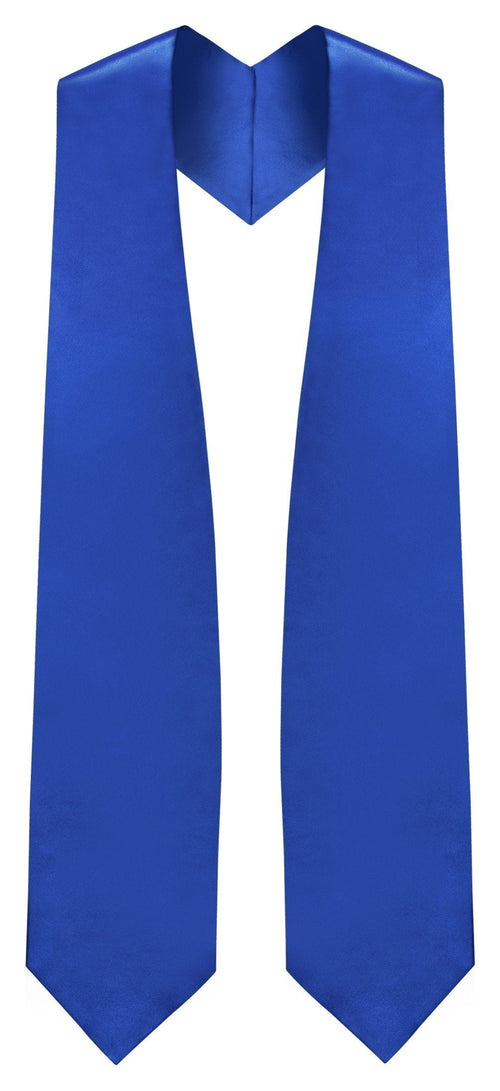 Royal Blue High School Stole