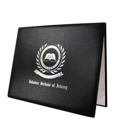 Custom Diploma Covers with Text or Logos - Textured - Graduation Attire
