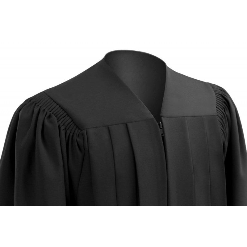 Deluxe Black Bachelors Academic Cap & Gown