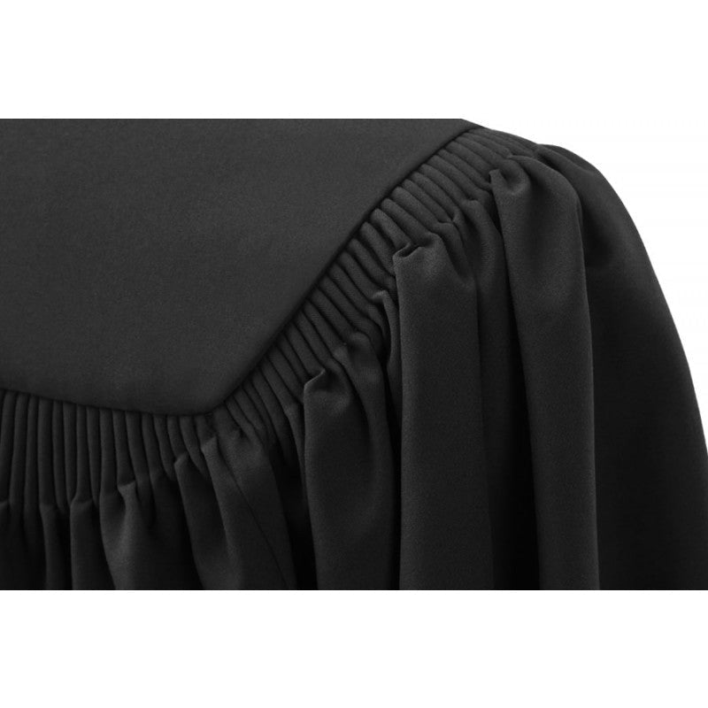 Deluxe Black Elementary Cap & Gown