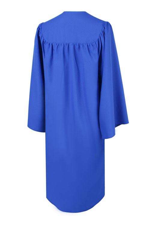 Matte Royal Blue Bachelors Graduation Gown - College & University 66 (6'9" - 6'11") Matte Royal Blue Bachelors Graduation Gown - College & University 66 (6'9" - 6'11")