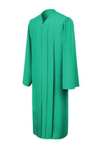 Matte Emerald Green High School Graduation Gown - Graduation Cap and Gown