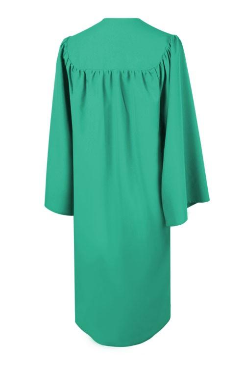 Matte Emerald Green High School Graduation Gown 63 (6'6" - 6'8") Matte Emerald Green High School Graduation Gown 63 (6'6" - 6'8")