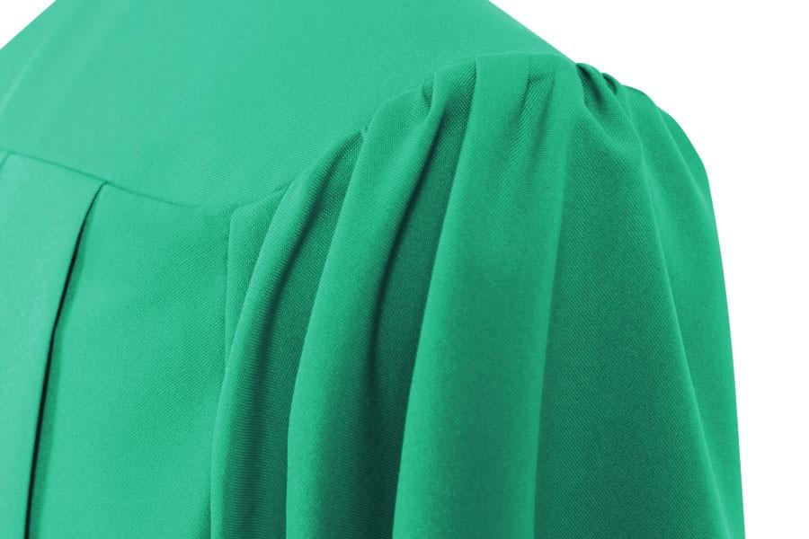 Matte Emerald Green High School Graduation Gown 63 (6'6" - 6'8") Matte Emerald Green High School Graduation Gown 63 (6'6" - 6'8")
