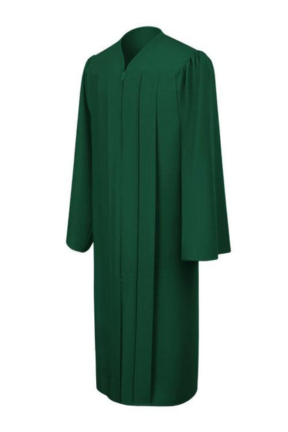 Matte Hunter High School Graduation Gown - Graduation Cap and Gown