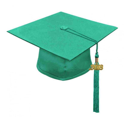 Matte Emerald Green Elementary Cap & Gown