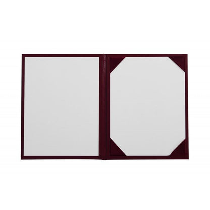 Maroon Imprinted College Diploma Cover
