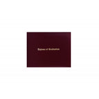 Maroon Imprinted College Diploma Cover