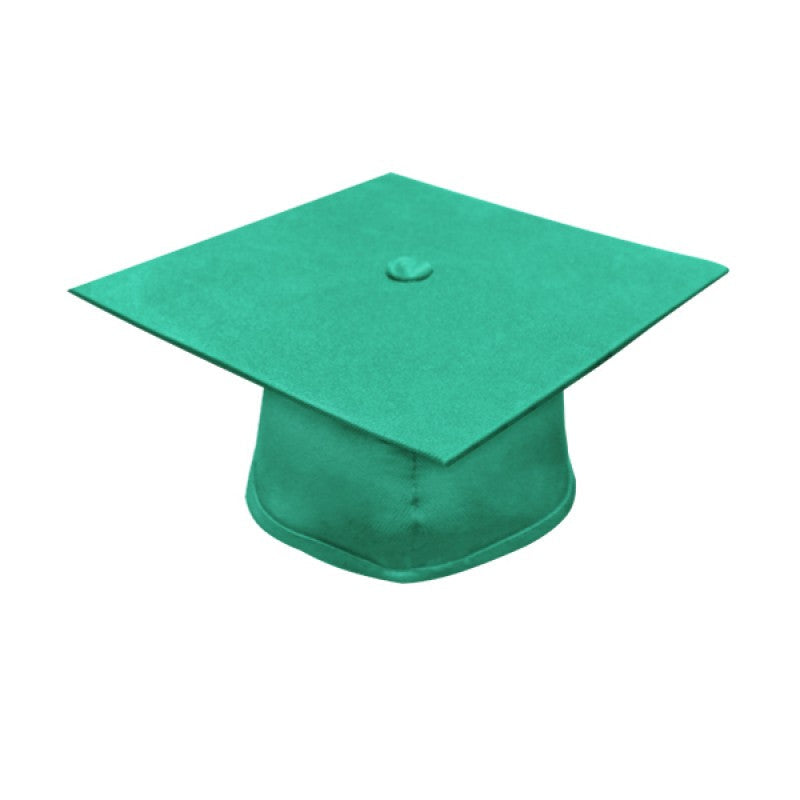 Matte Emerald Green Junior High/Middle School Cap & Gown