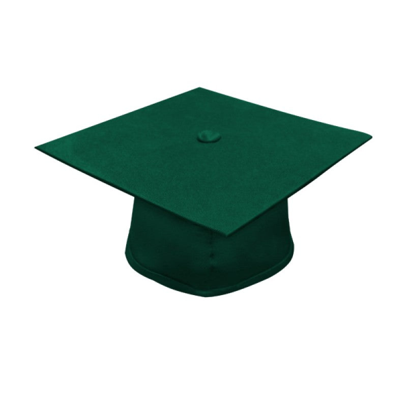 Matte Hunter Bachelors Cap & Gown