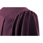Matte Maroon Junior High/Middle School Cap & Gown