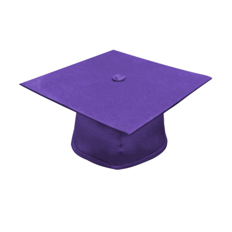 Matte Purple High School Cap & Gown