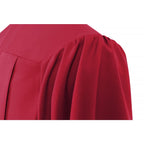 Matte Red Bachelors Cap & Gown