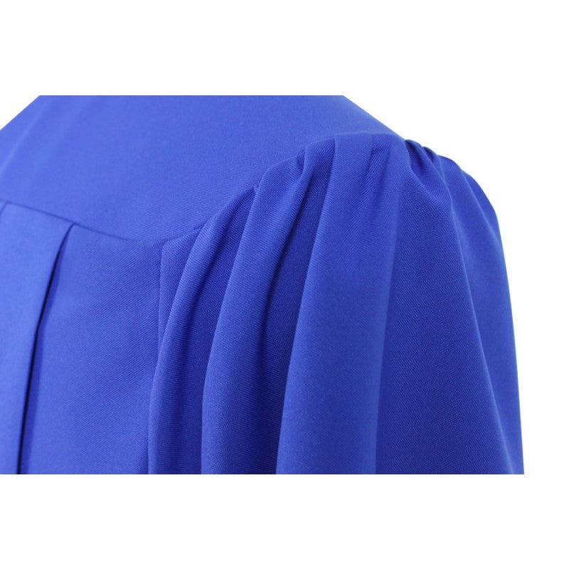 Matte Royal Blue Bachelors Academic Cap & Gown