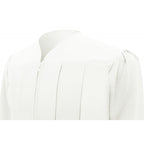 Matte White Junior High/Middle School Cap & Gown