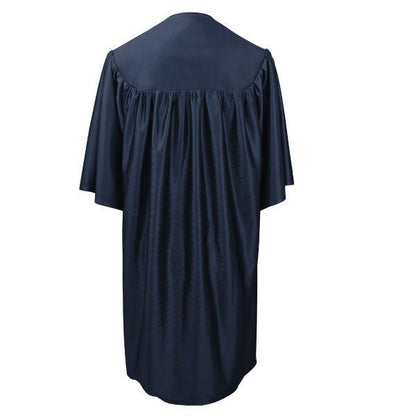 Child Navy Blue Graduation Gown - Preschool & Kindergarten Gowns - Graduation Cap and Gown