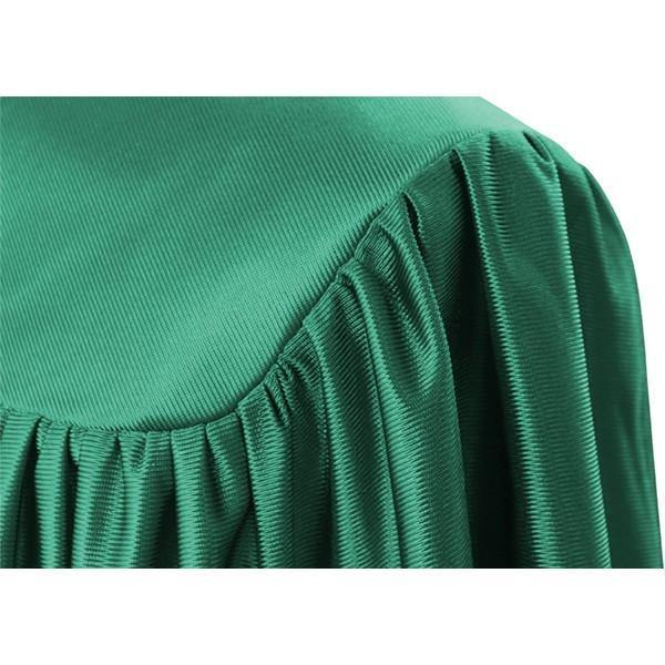 Child Shiny Emerald Green Graduation Gown - Preschool & Kindergarten Gowns Child Shiny Emerald Green Graduation Gown - Preschool & Kindergarten Gowns
