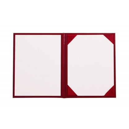 Red Imprinted Diploma Cover