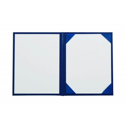 Royal Blue Imprinted High School Diploma Cover